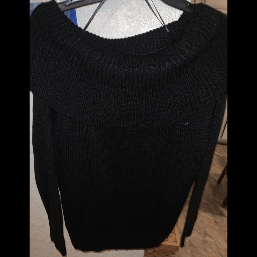 Oversized sweater shirt